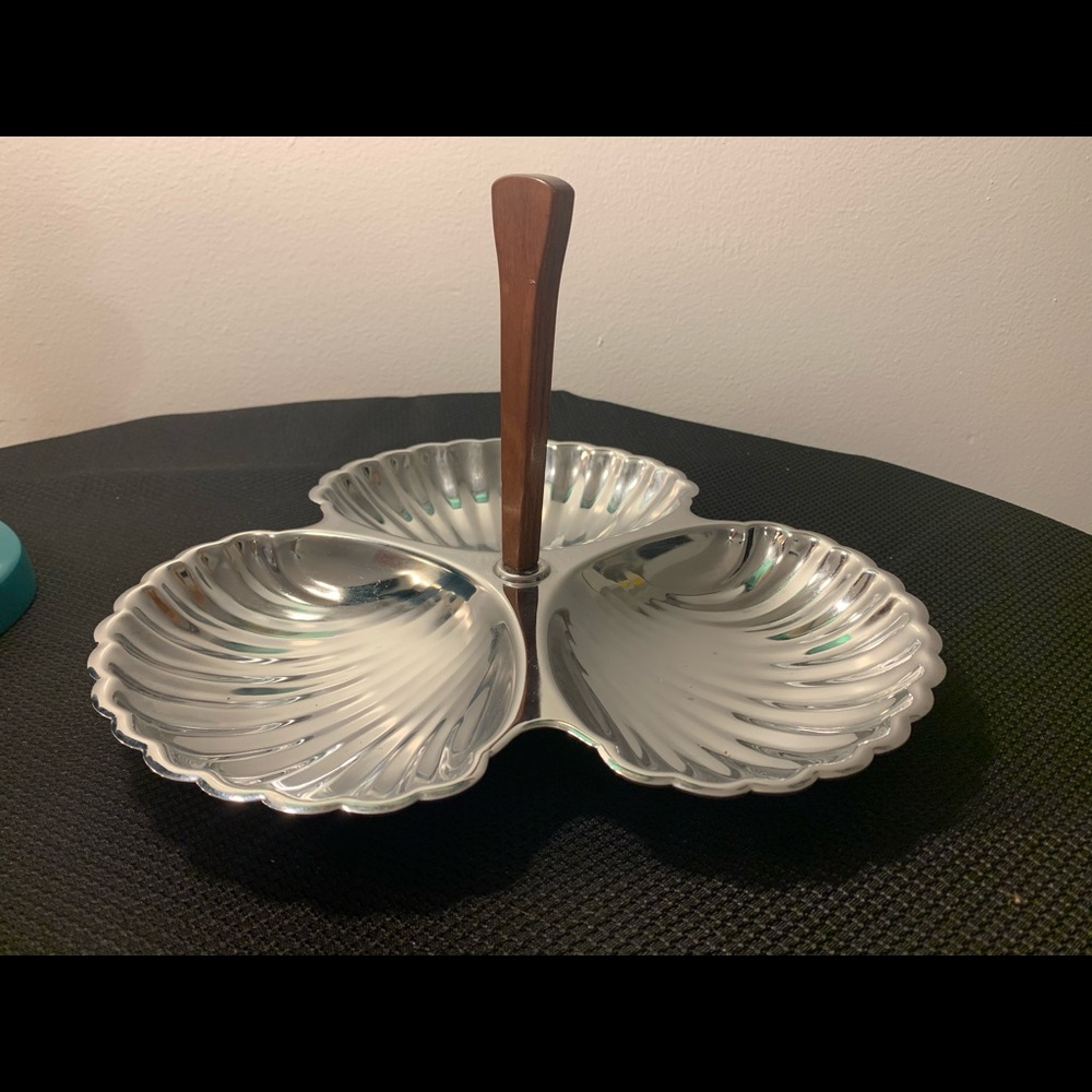 Irvinware Mid Century Snack Platter
